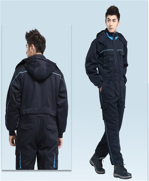 男款防静电冬季工作服H100110