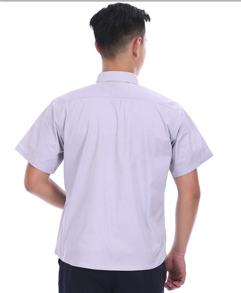 新款夏季工作服JYT7707（浅灰）